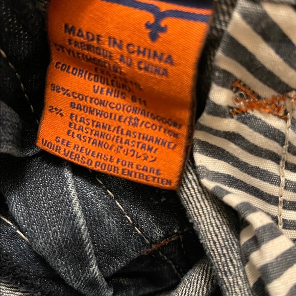 🎉HP! ❤️ Vintage Y2K Rock Revival Venus Sandblasted Bootcut Jeans Sz 32 - Picture 7 of 9